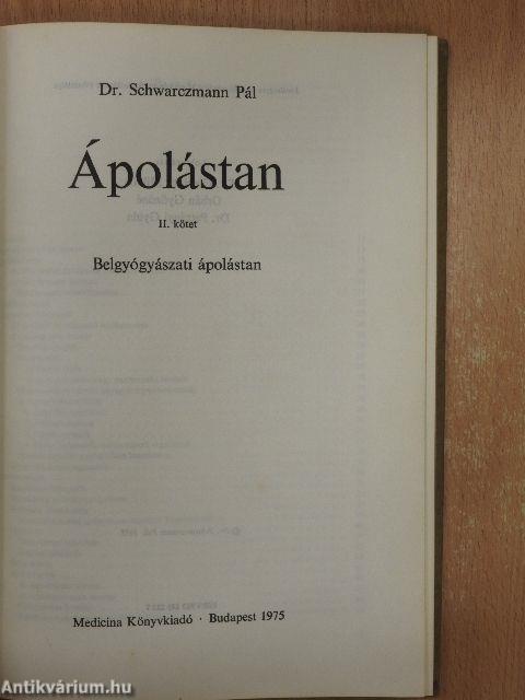 Ápolástan II.