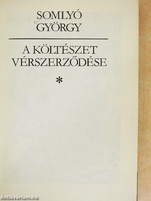 A költészet vérszerződése