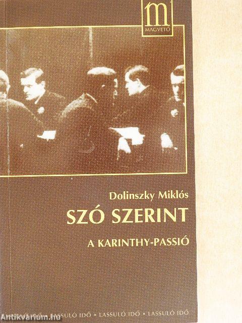 Szó szerint