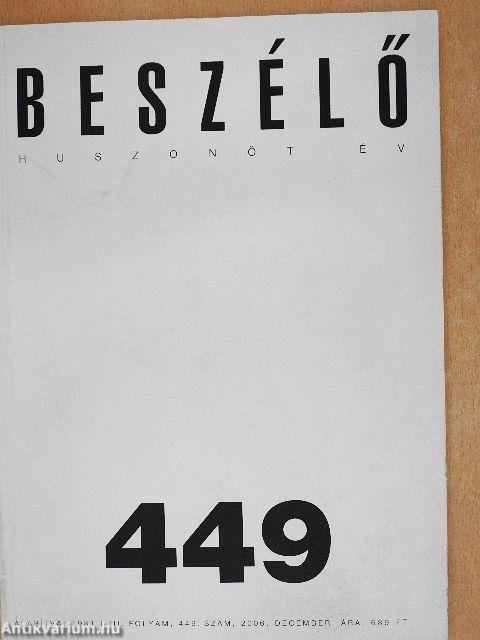 Beszélő 2006. december