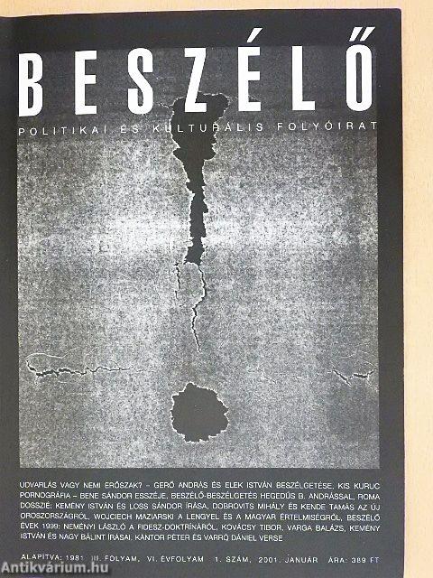 Beszélő 2001. január