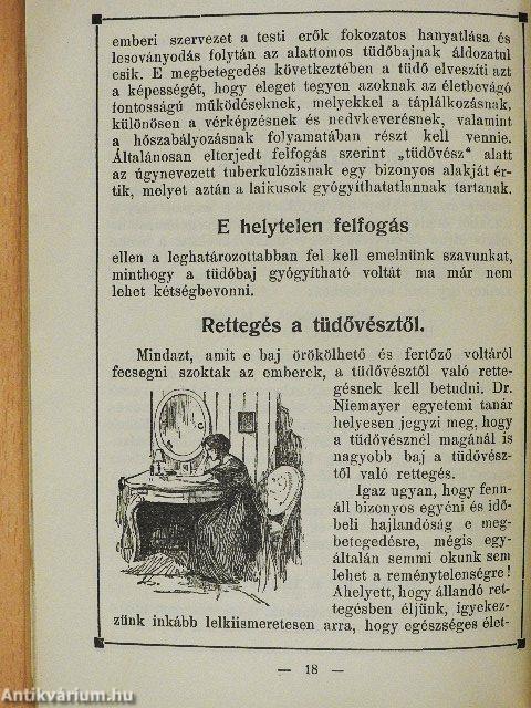 A tüdőbaj gyógyítható!