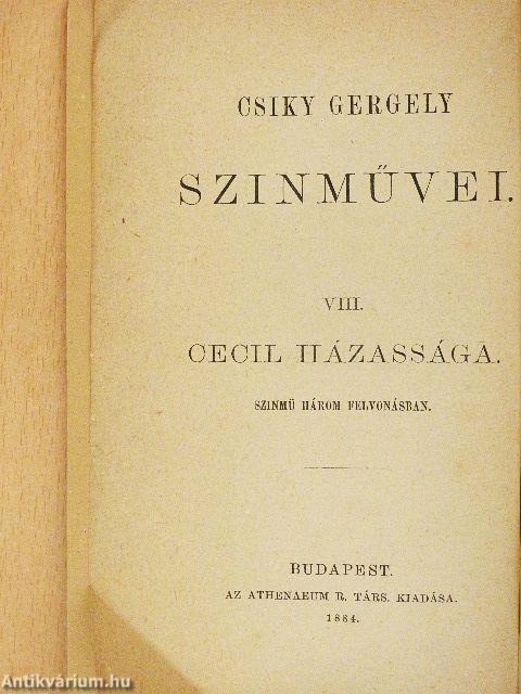 Cecil házassága