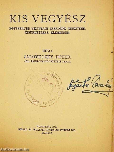 Kis vegyész