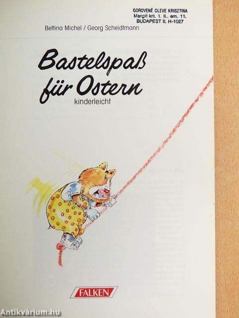 Bastelspaß für Ostern
