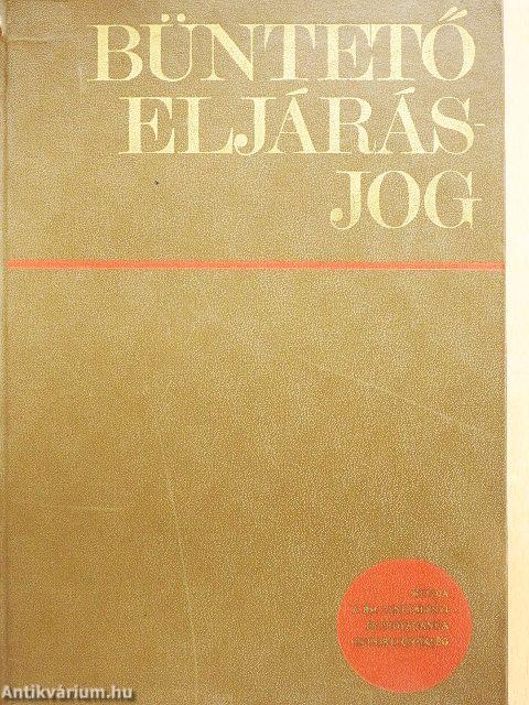 Büntető eljárásjog