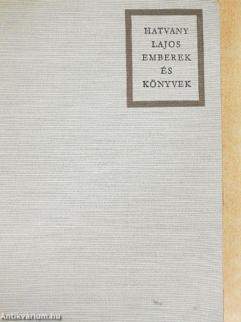Emberek és könyvek