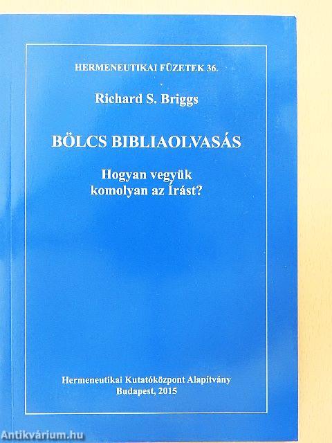 Bölcs bibliaolvasás