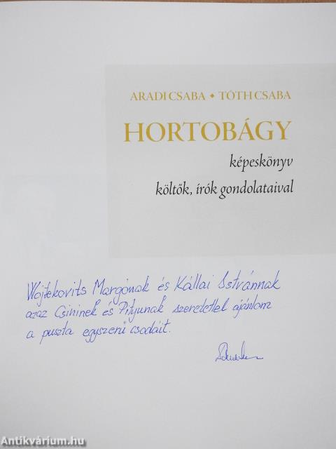 Hortobágy (dedikált példány)