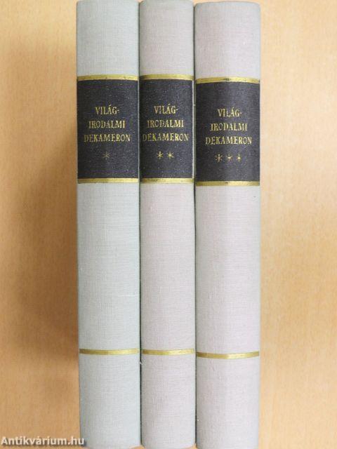 Világirodalmi Dekameron I-III.