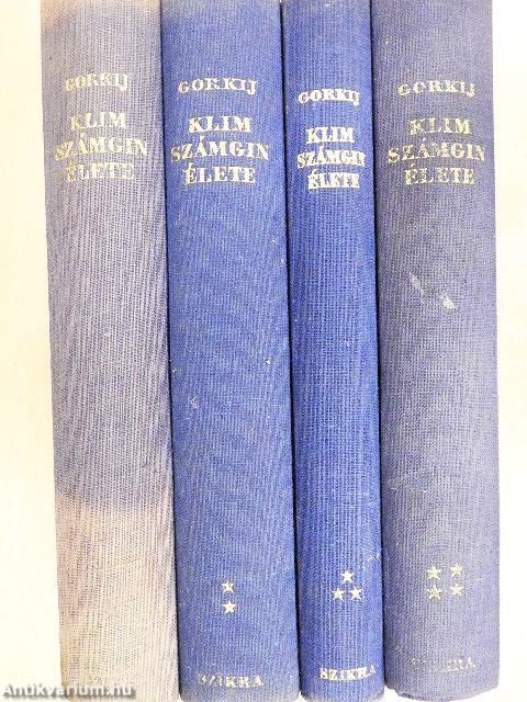 Klim Számgin élete I-IV.