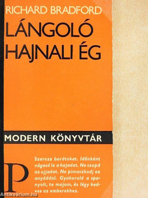 Lángoló hajnali ég