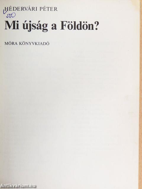 Mi újság a Földön?