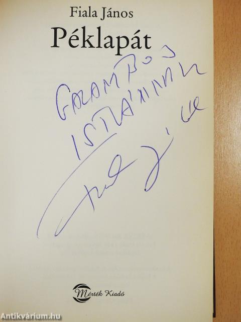 Péklapát (dedikált példány)
