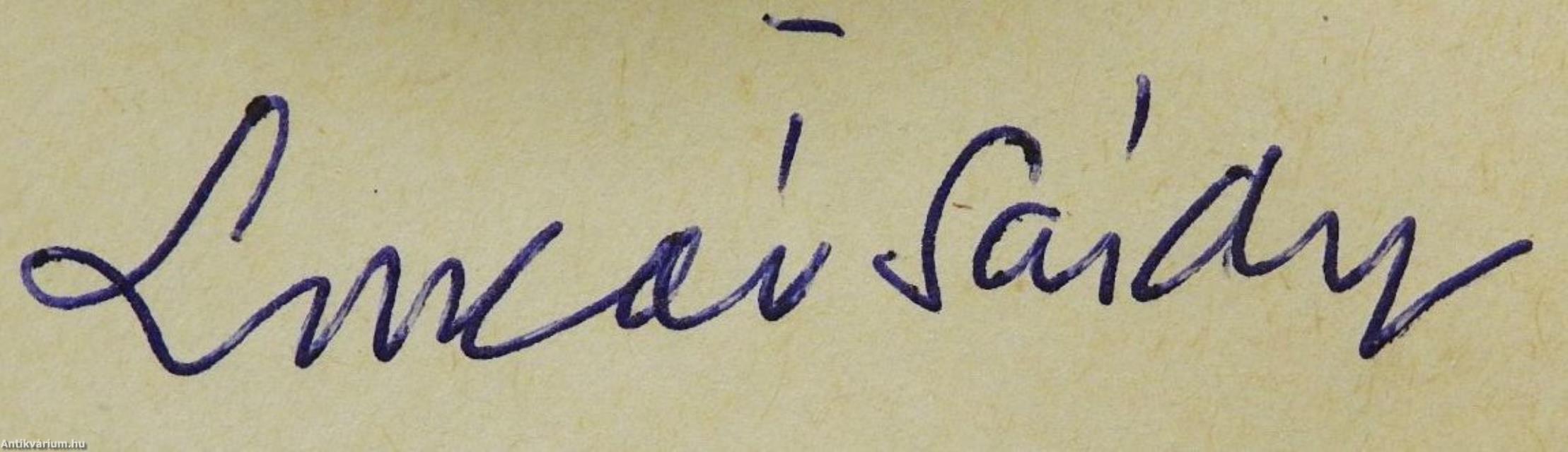 Szökés (dedikált példány)