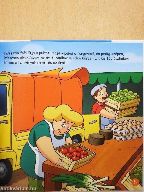 Celesztina a piacon