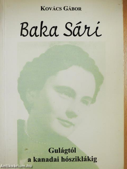 Baka Sári (dedikált példány)