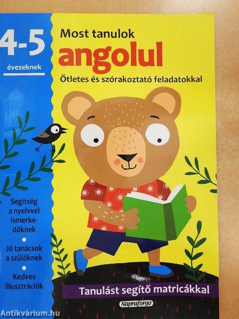 Most tanulok angolul 4-5