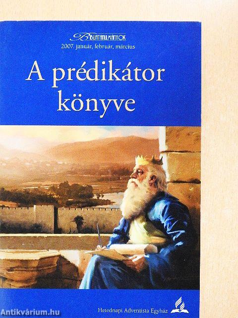 A prédikátor könyve 