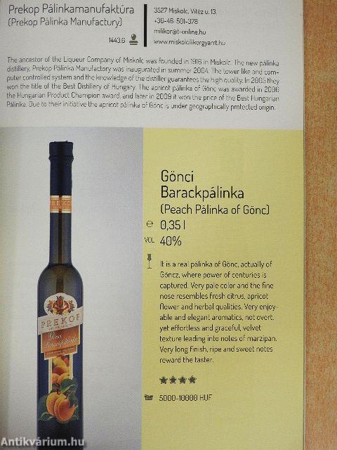 Pálinkas of Excellence 2014
