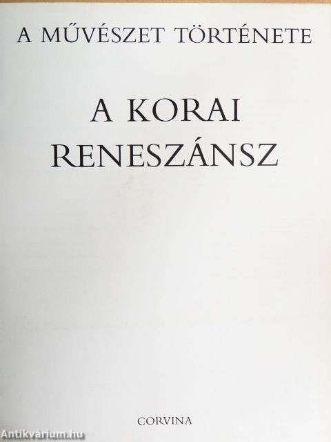 A korai reneszánsz