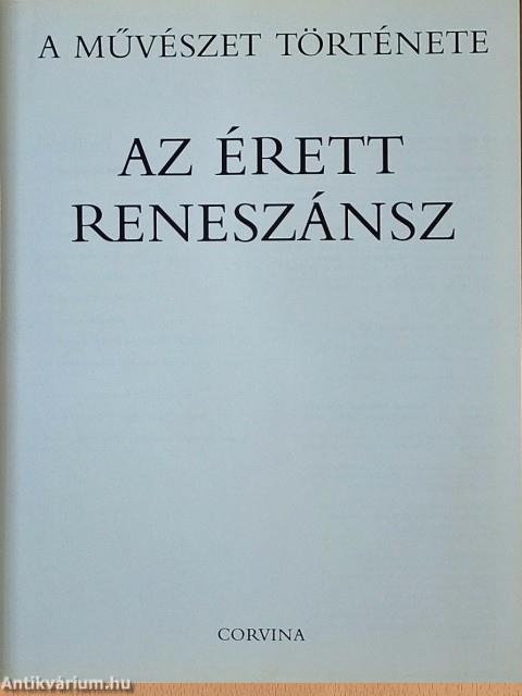 Az érett reneszánsz
