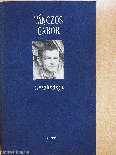 Tánczos Gábor emlékkönyv
