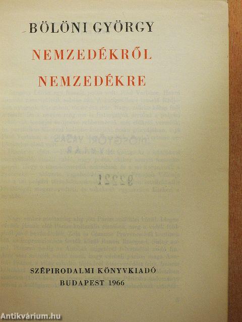 Nemzedékről nemzedékre
