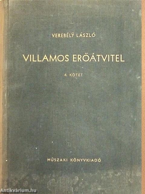 Villamos erőátvitel 4.