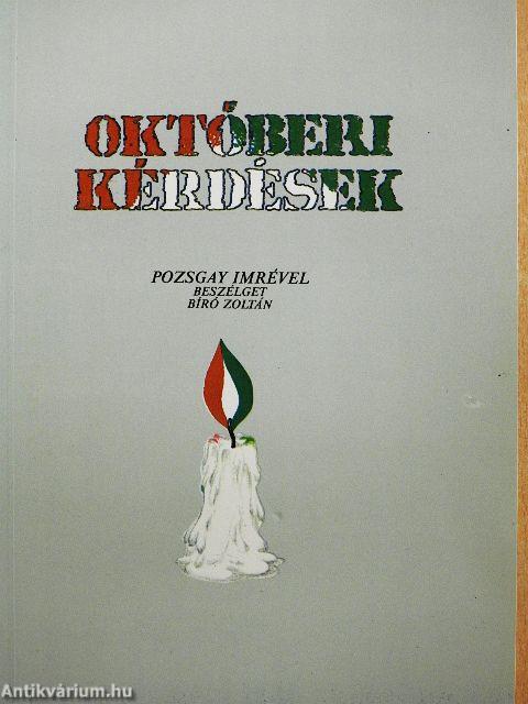 Októberi kérdések