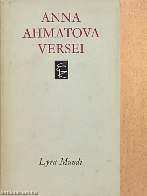 Anna Ahmatova versei