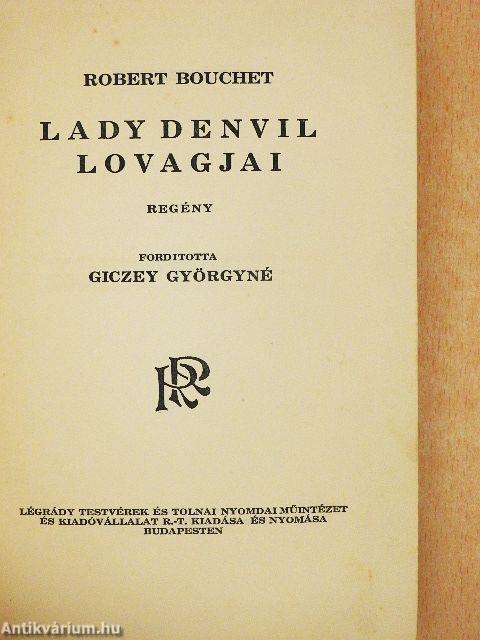 Lady Denvil lovagjai