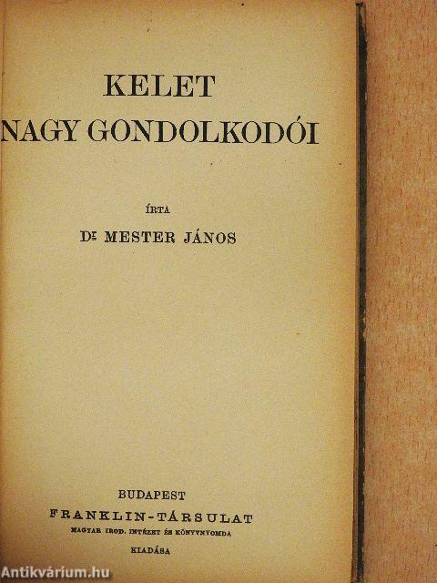 Kelet nagy gondolkodói