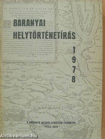 Baranyai helytörténetírás 1978.