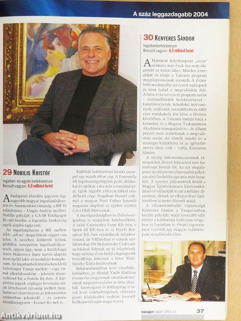 Manager Magazin 2004. december