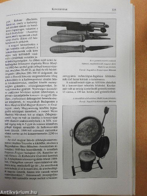 A magyar élelmiszeripar története