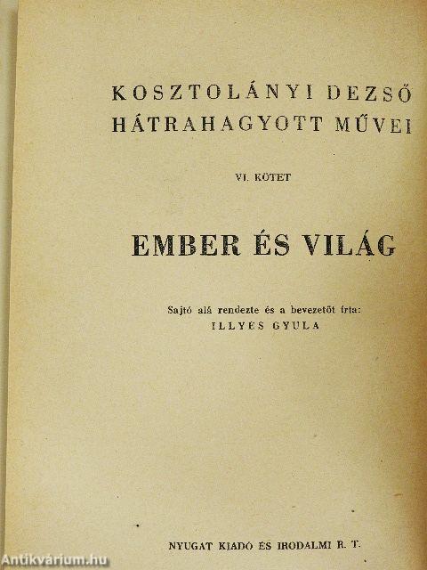 Ember és világ