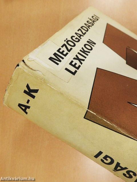 Mezőgazdasági Lexikon I-II.