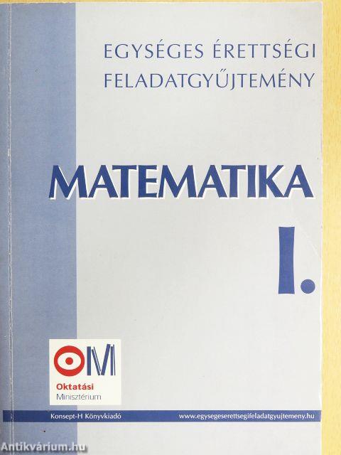 Matematika I.
