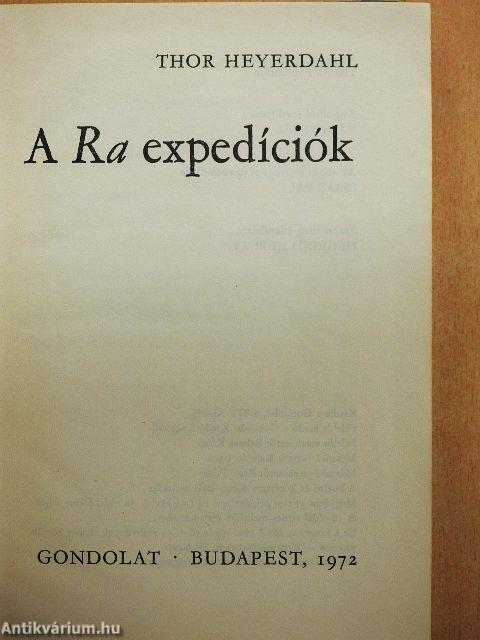 A RA expedíciók