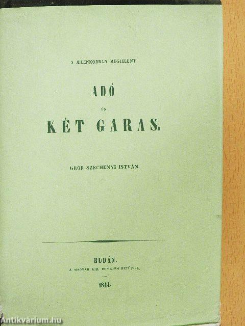 Adó és két garas