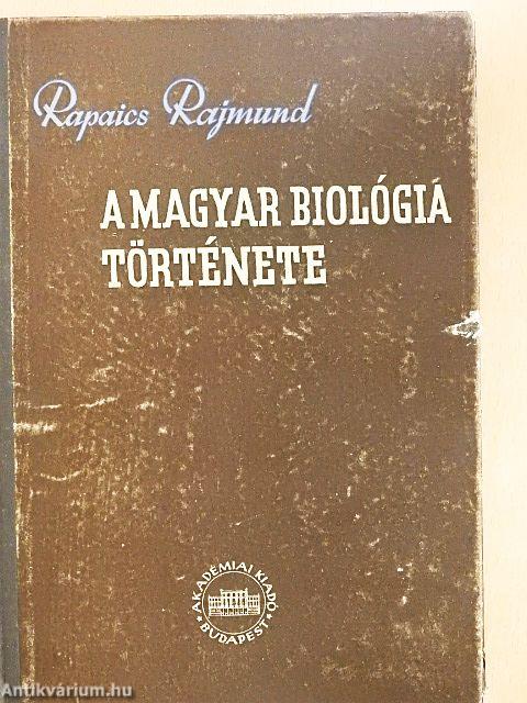 A magyar biológia története