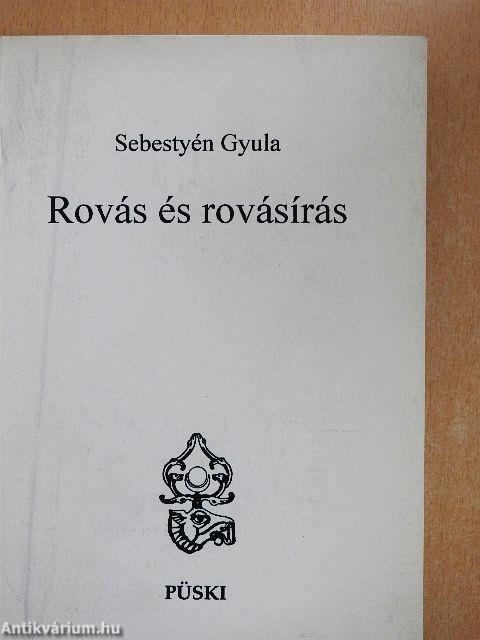 Rovás és rovásírás