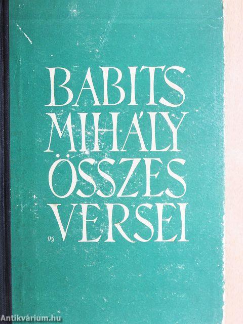 Babits Mihály összes versei