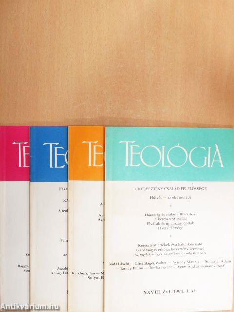 Teológia 1994/1-4.