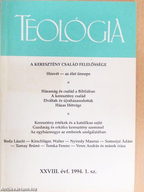 Teológia 1994/1-4.