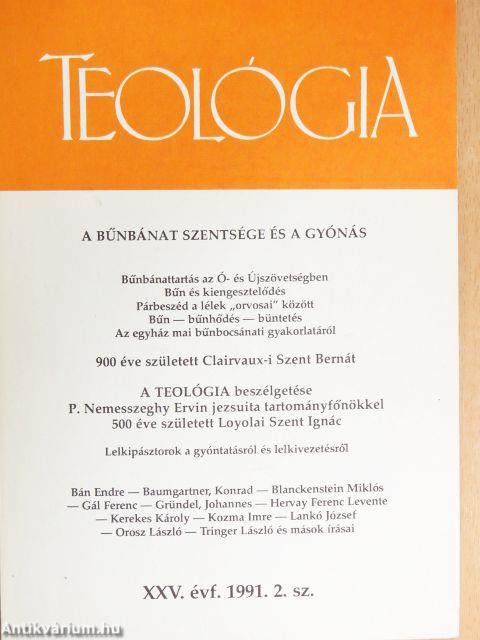 Teológia 1991. május