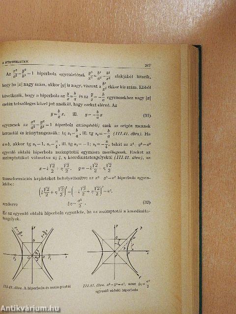 Műszaki matematika I.
