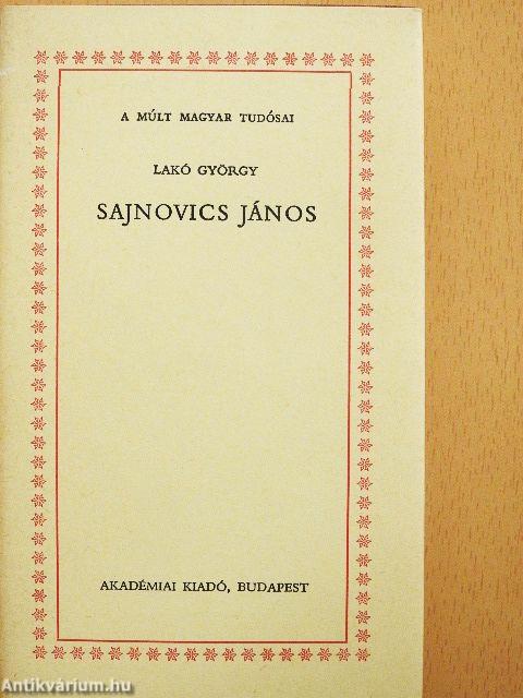 Sajnovics János