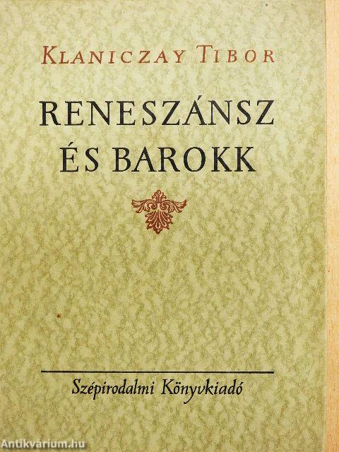 Reneszánsz és barokk